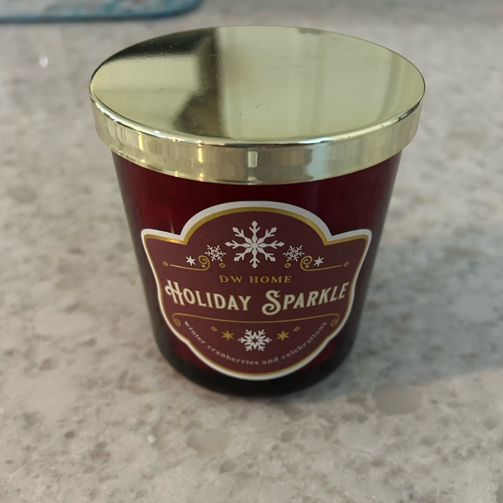 “New” DW Home Holiday Sparkle Candle 8.8 oz